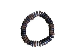 Dala Gan Agarwood Sink Water Free-Form Hand Beads Black Oil Old Material Buddha Bead Bracelet for Men and Women