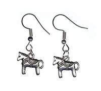 Dala Horse Earrings Miniblings Sweden Swedish