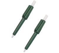 DALAETUS 2 Pcs Tick Remover Set, Portability Tick Removal Tool for Clip, Flea and Lice Removal, Flea Clip for Cat, Dog, Pets (Green)