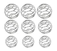 DALAETUS 9 Pcs Mixer Ball Set, Stainless Steel Shaker Ball for Drink Bottle Shaker Cup, Spring Ball Mixing Wire Whisk Ball for Shaker,Drinking Bottle Cup (3 Small, 3 Medium, 3 Large)