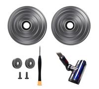 DALAETUS Ball Wheel Replacement for Dyson - High Torque Vacuum Cleaner Head Replacement Parts for V6 V7 V8 V10 V12 DC58 DC59 Direct Drive Cleaner, 2Ball Wheels+2Screw+2Fixing+Screwdriver