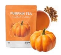 DALAMHARI Pumpkin Tea Bags 30T | Reset After Meal Tea Bloating Relief | Flat tummy Digestion Support Stomach comfort Decaf Teabags | Korean Pumpkin Tea Spice Seed Puree