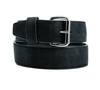 DALAYEA Big & Tall Belt for Mens 56"-80" Genuine Leather Belt Reinforced Strap Extra Long Belts for Casual Work Jean, Black-38, Waist Size 68"-69"= Belt Length 76"