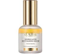 d'alba Piedmont Italian White Truffle Double Layer Revitalizing Serum, 100hr Hydration, Hyaluronic Acid and Centella Asiatica, Skin Firming and Tightening, Long-lasting Korean Skin Care