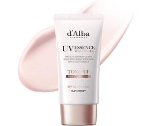D'Alba Piemond UV Essence Waterfull+ Sun Cream SPF 50+ Tone Up Pink Correcting