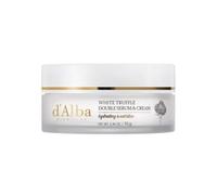 d'alba Italian White Truffle Double Serum & Cream, Vegan Skincare, 2-in-1 Face Moisturizer, Vegan Collagen, Skin Firming and Tightening, Suitable for All Skin Types (2.46 oz / 70g)
