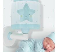 Dalber Baby Dreams wall light with a plug, blue