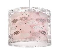 Dalber Clouds pendant light for children's room, pink