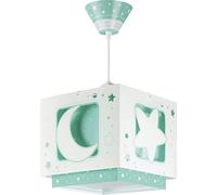 Dalber Moon Light Children's Ceiling Lamp Moon and Stars Moonlight Green