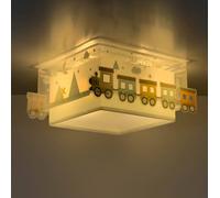 Dalber NIGHT TRAIN ceiling light, grey/blue