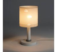 Dalber Sweet Dreams children’s table lamp, grey, clouds