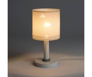 Dalber Sweet Dreams children’s table lamp, grey, clouds