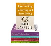 Dale Carnegie Personal Development 6 Books Collection Set Art of Public Speaking