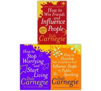 Dale Carnegie Personal Development Collection 3 Books Set How to Win Friends and Influence People
