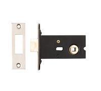 Dale Hardware - 76mm Mortice Deadbolt & 5mm Follower - Satin Stainless Steel