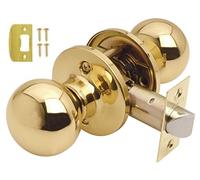 Dale Hardware Bala Door Knob - Passage Set - Polished Brass