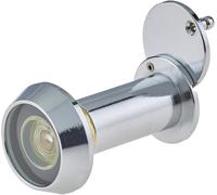 Dale Hardware Polished Chrome Door Viewer 200°, Wide Angle, Security Spy Hole for Front Door, Peep Holes for Doors, Door Peephole, Peep Hole, Door Spyhole, Door Viewers for Safety, 30mm - 60mm