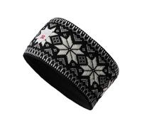 Dale of Norway - Merino wool Headband - Garmisch Headband Black/Off White/Dark Charcoal in Wool Black one size