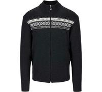 Dale of Norway - Merino wool Jacket - Dalestølen Jacket Dark Charcoal/Off White for Men in Wool - Size S - Grey Grey S