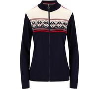 Dale of Norway - Merino wool Jacket - Liberg Jacket Navy/Off White/Raspberry for Women in Wool - Size L Navy L