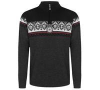 Dale of Norway - Men's merino wool sweater - Moritz M Sweater Darkcharcoal Raspberry Black for Men in Wool - Size L - Grey Grey L