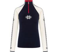 Dale of Norway - Women's Merino wool Jumper - Geilo Sweater Navy/Off White/Raspberry for Women in Wool - Size S Navy S