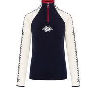 Dale of Norway - Women's Merino wool Jumper - Geilo Sweater Navy/Off White/Raspberry for Women in Wool - Size M Navy M