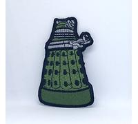 Dalek Doctor Who Iron Sew on Embroidered Patch