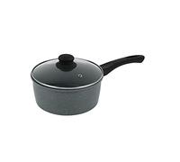 DALEMOOR by URBN-CHEF Carbon Steel Marble Grey Cooking Saucepans Millkpan (18cm)