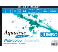 Daler Aquafine Jumbo Watercolour Pad 140lb / 300gsm - A3 Smooth - 50 Sheets