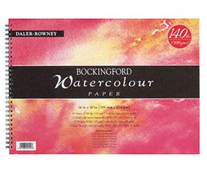 Daler Bockingford Spiral Bound Pad 140lb NOT - 14"x10"
