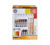 Daler Rowney 25 Piece Acrylic Art Set Landscapes, Portraits, Arts & Crafts UK