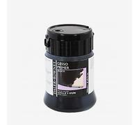 Daler-Rowney Acrylic Gesso, Plastic Pot, 8.45oz - 250 ml, Black Gesso Primer