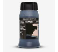 Daler-Rowney : Acrylic Medium : Gesso Primer : 500ml : Black