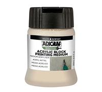 Daler-Rowney Adigraf Block Printing Medium, Plastic Pot, 8.45oz - 250 ml, Acrylic Block Printing Medium