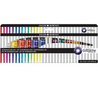 Daler Rowney Aquafine Gouache Paint Introduction Set 12 x 15ml