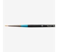 Daler-Rowney Aquafine Watercolour Brush, Soft Synthetic Hair, Short Handle, Round, 2/0