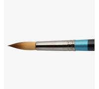 Daler-Rowney Aquafine Watercolour Brush, Soft Synthetic Hair, Short Handle, Round, 26