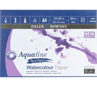 Daler-Rowney Aquafine Watercolour CP 300gsm A4 Paper Pad 12 Sheets