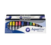 Daler-Rowney Aquafine Watercolour Introductory Paint Set 12 x 8ml Colours | Assorted Colours, For Professional Artists
