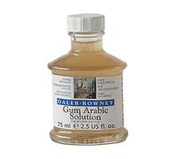 Daler-Rowney Aquafine Watercolour Medium, Glass Jar with Child Lock Cap, 2.54oz - 75 ml, Gum Arabic