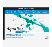 Daler-Rowney : Aquafine Watercolour Pad : Landscape : 300gsm : A3 : 12 Sheets : Smooth
