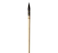 Daler-Rowney Aquafine Watercolour Brush, Natural Goat Hair, Short Handle, Pointed Wash, 2