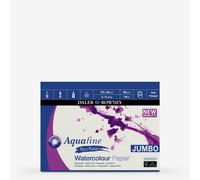 Daler-Rowney : Aquafine Watercolour Paper : Jumbo Pad : 9x12in (Apx.23x30cm) : 300gsm : Not