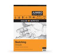 Daler-Rowney : Arteco : Sketching Pad : Jumbo : 120 Sheets : A3