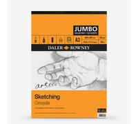 Daler-Rowney : Arteco : Sketching Pad : Jumbo : 120 Sheets : A3