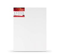 Daler-Rowney Artists' Stretched Canvas, Medium Grain, 350 gsm, 20mm Deep, 24 x 31in - 60 x 80 cm, White