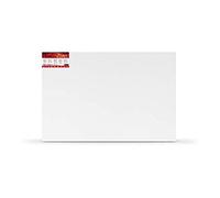 Daler-Rowney Artists' Stretched Canvas, Medium Grain, 350 gsm, 28mm Deep, 39 x 39in - 100 x 100 cm, White