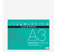 Daler-Rowney : Bristol Board : Pad : 250gsm : 20 Sheets : A3