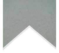 Daler-Rowney Cream Core Mountboard, Smooth Surface, Sheet, 1.4mm Thick, A1 - 23.4 x 33.1in - 59.4 x 84.1 cm, Mid Grey